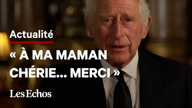 « A ma maman chérie… merci » : pour son 1er discours, Charles III rend un hommage vibrant à sa mère