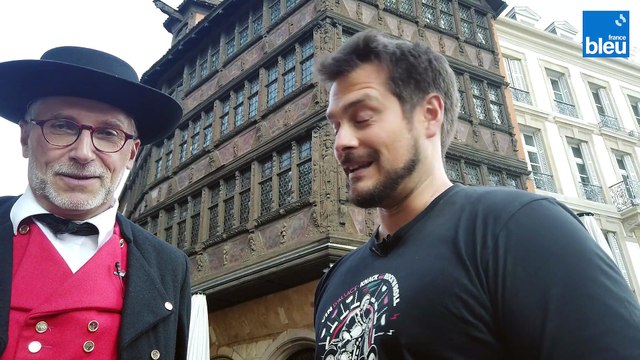 La Maison Kammerzell et ses étranges sculptures sur bois