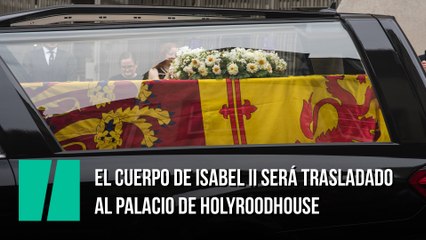 El cuerpo de Isabel II será trasladado hoy a la Catedral de St. Giles