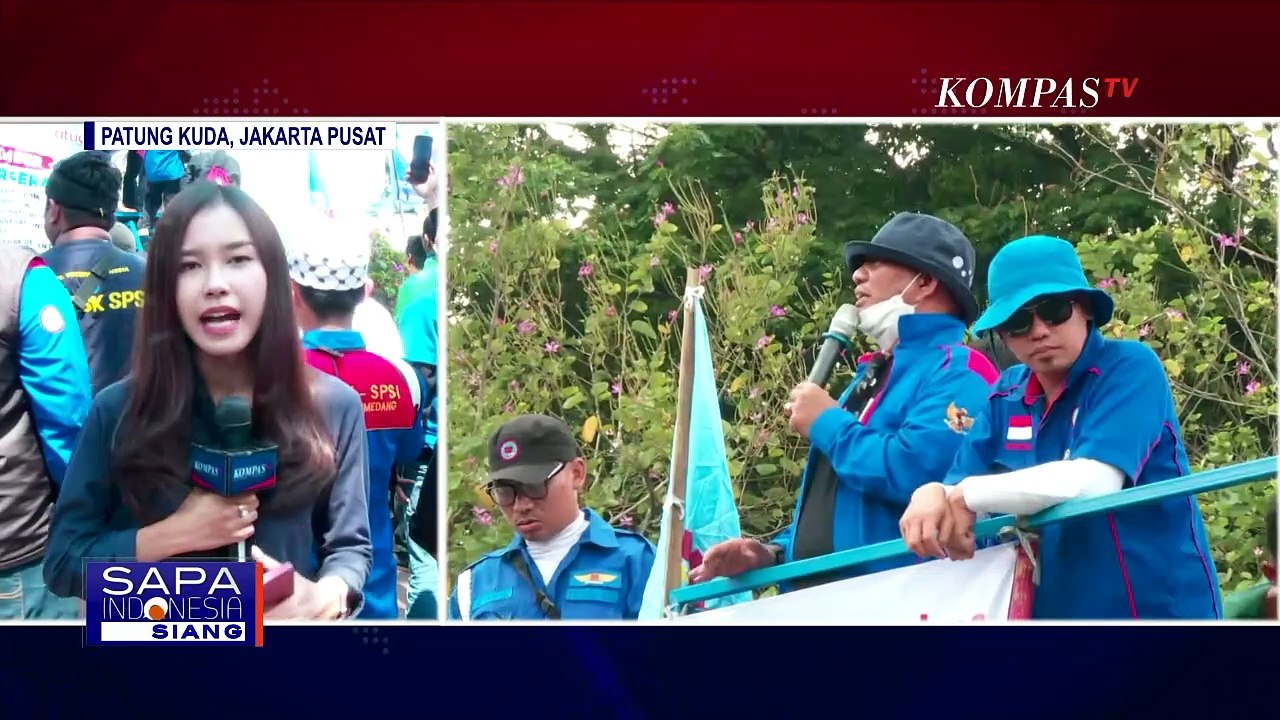 Tolak Kenaikan Harga BBM, Massa Buruh Ancam Kembali Demo Jika Tuntutan Tidak Diindahkan