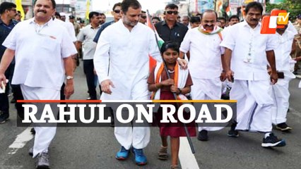 Congress’ Bharat Jodo Rally - Rahul Gandhi Hits The Streets In Neman Kerala