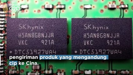 AS Perluas Pembatasan Ekspor Semikonduktor ke Cina, Perang Cip Makin Panas