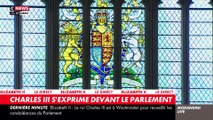 Regardez les premiers mots du roi Charles III ce matin aux parlementaires britanniques: 