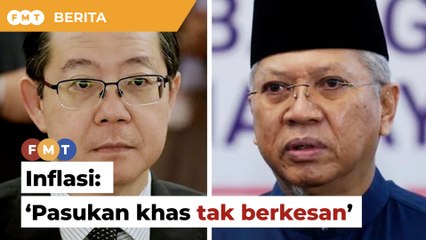Peningkatan inflasi bukti pasukan khas tak berkesan, Lim beritahu Annuar