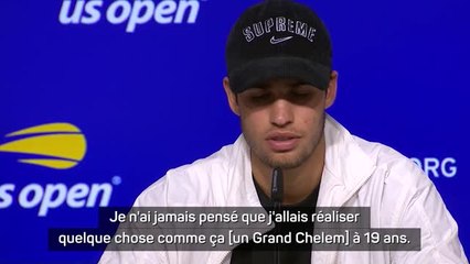 US Open - Alcaraz : "Soulever ce trophée aujourd'hui est incroyable pour moi"