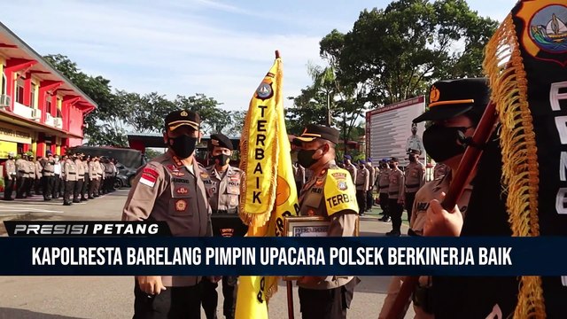 Bendera Kuning Berkibar di Polsek Nongsa Merupakan Polsek Terbaik Jajaran Polresta Barelang Penilaian Kinerja Agustus 2022