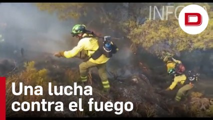 Granada combate el fuego por quinto día consecutivo