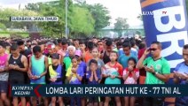 Peringati Hut Ke-77 TNI AL, Lantamal 5 Gelar Surabaya Fun Run