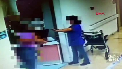 Anne-kız sağlık çalışanlarını darbetti
