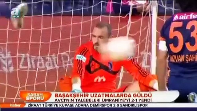 İstanbul Başakşehir 3-1 Ümraniyespor (After Extra Time) 05.11.2014 - 2014-2015 Turkish Cup 3rd Round