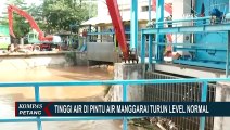 Kondisi Terkini Pintu Air Manggarai, Ketinggian Air Sudah Turun ke Level Normal