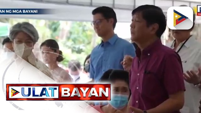Pres. Marcos Jr., dumalo sa inialay na misa para sa 105th birth anniversary ni dating Pres. Marcos Sr. sa Libingan ng mga Bayani
