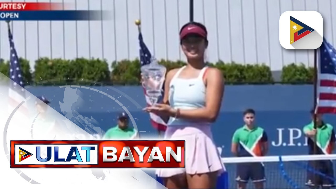 Pres. Marcos Jr., nagpaabot ng pagbati sa pagkapanalo ni Pinay tennis player Alex Eala
