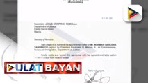 Atty. Norman Tansingco, itinalaga ni Pres. Marcos Jr. bilang bagong Commissioner ng Bureau of Immigration