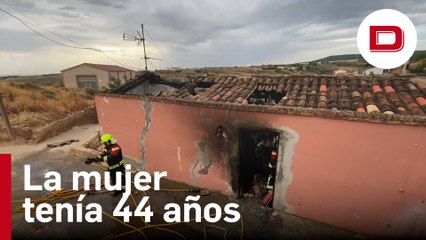 Fallece una mujer en el incendio en una vivienda de Ausejo, La Rioja
