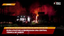 Rusia atacó en la madrugada una central térmica de Jarkov
