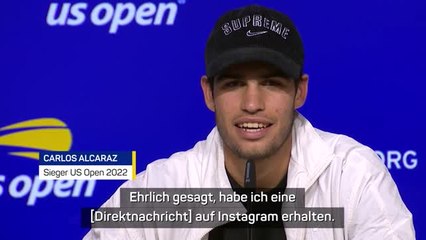 Alcaraz enthüllt Nachricht von Nick Kyrgios