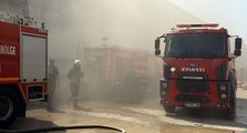 Gaziantep’te halı fabrikasında yangın; 5 işçi dumandan etkilendi