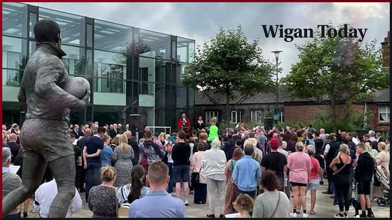 Wigan Today news update 12 Sept 2022 King Charles III's Wigan
