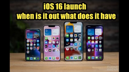 iOS 16 launch live blog - when is it out, what does it have