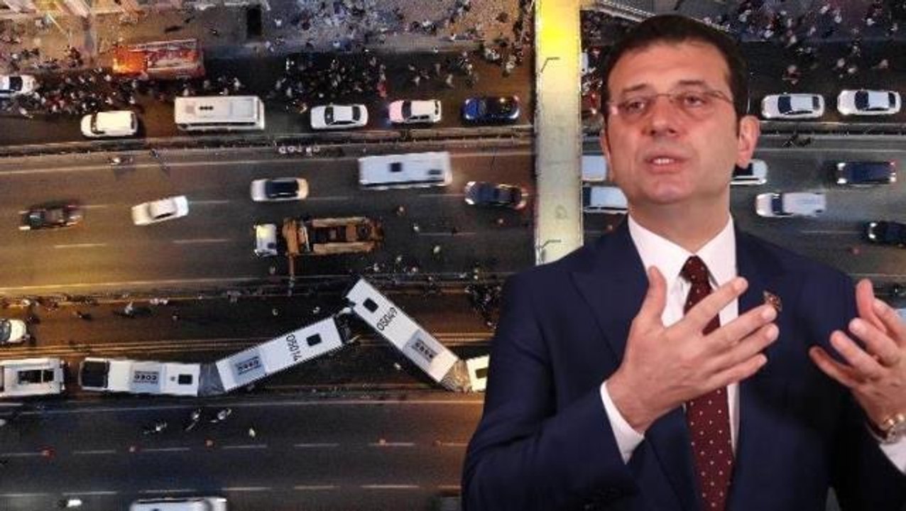 Konserde olduğu iddia edilmişti! İmamoğlu'nun, metrobüs kazasının olduğu akşam Ahmet Davutoğlu'nu ziyaret ettiği ortaya çıktı