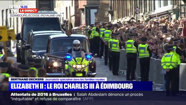 Royaume-Uni: Charles III et la reine consort Camilla acclamés par la foule à leur arrivée dans le centre d'Edimbourg