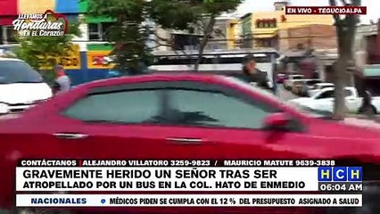 Microbús embiste a anciano en Anillo Periférico frente al Hato de Enmedio