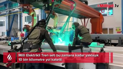 Milli tren heyecanı! 153 saniyede 160 km hıza ulaşıyor