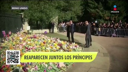 Isabel II: William y Harry reaparecen junto a sus esposas, Kate y Meghan