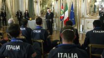 Mattarella riceve gli azzurri del volley: grazie per l'Italia
