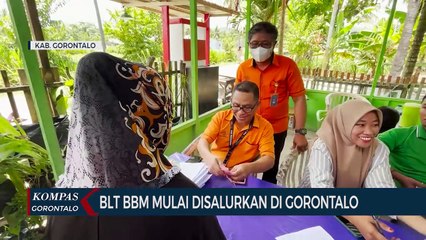 BLT BBM Mulai Disalurkan Di Gorontalo