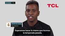 El mensaje de Rodrygo Goes en TCL que es madridismo puro