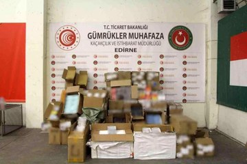 10 milyon lira değerindeki kaçak eşyanın yurda girişi engellendi