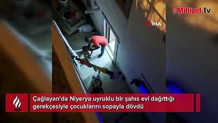 Yer: İstanbul! Çocuklar çığlık çığlığa... Görüntüler şoke etti