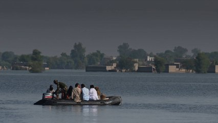 Après les inondations, l'ONU décrit un "carnage climatique" au Pakistan