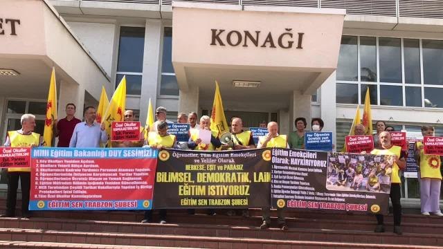 Trabzon haberleri: Eğitim-Sen Trabzon Şubesi: Son Yıllarda Bilimsel ve Laik Eğitimden Uzaklaşıldı