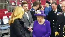 Queen commissioned the UKs new aircraft carrier HMS Queen Elizabeth  - Video by Tom Cotterill