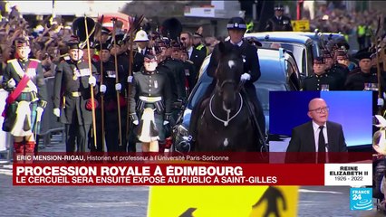 Hommage à Elizabeth II à Edimbourg : "Une unité nationale autour de son cercueil"