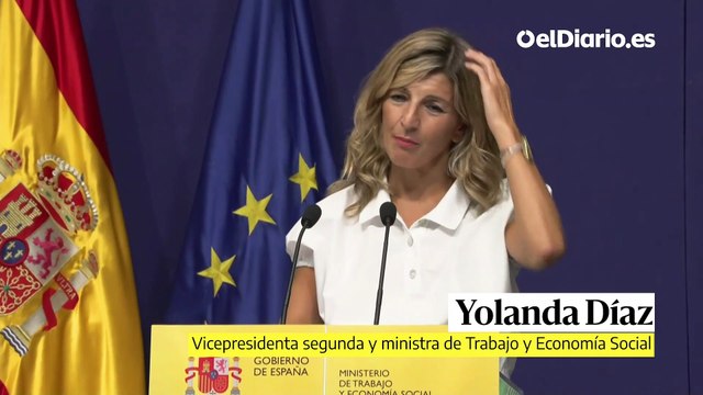Yolanda Díaz afirma que los supermercados se abren a estudiar una cesta de productos a precios básicos