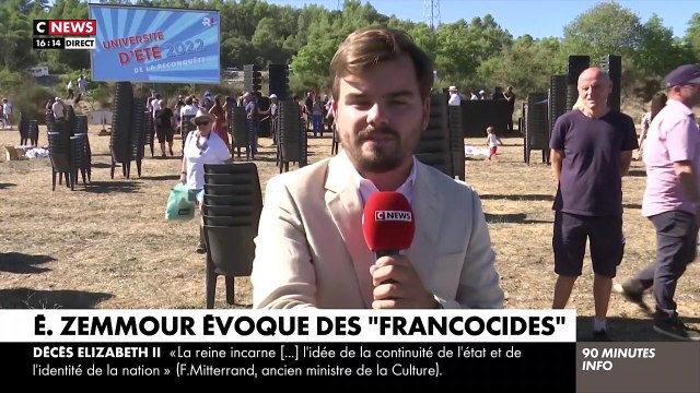 Des gens nous traitent de vendus : Un journaliste de CNews en duplex pris pour cible par des soutiens d'Eric Zemmour