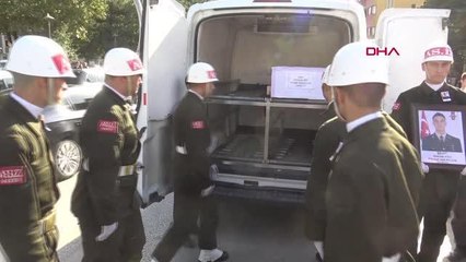 ŞEHİT ASTSUBAY AĞIL SON YOLCULUĞUNA UĞURLANDI