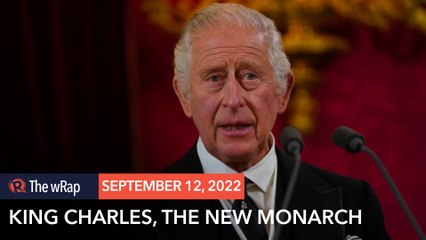 King Charles vows to follow queen's example as he is proclaimed monarch