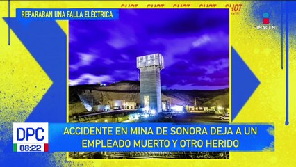 Accidente en mina de Sonora deja a un empleado sin vida y otro herido