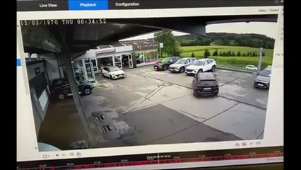Pas la meilleure façon de se garer