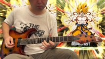 Dragon Ball Z Dokkan Battle OST Guitar Cover-Teq LR SSJ Goku Active skill theme