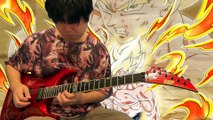 Dragon Ball Z Dokkan Battle OST Guitar Cover-TEQ LR SSJ Goku Revival