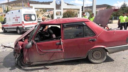 Son dakika haberi | Bir anlık dikkatsizlik kazaya sebep oldu: 9 kişinin yaralandığı kaza anı kamerada