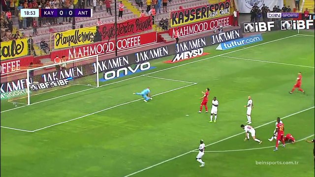 Yukatel Kayserispor 1-0 Fraport TAV Antalyaspor Maçın Geniş Özeti ve Golü