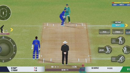 Rishabh pant Hit Helicopter Shot In Real Cricket 22| Cricket Gaming video