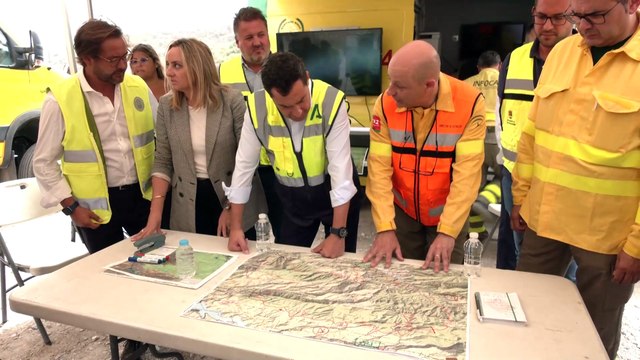 Andalucía ayudará a las áreas agrarias afectadas por el incendio de Los Guájares